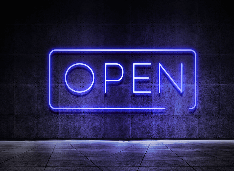 Open