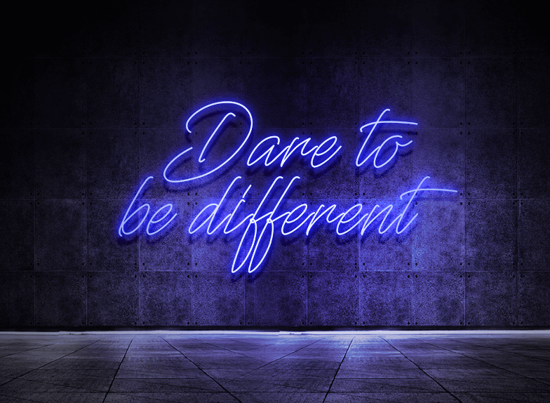 Dare to be different