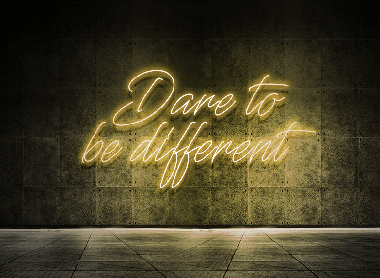 Dare to be different