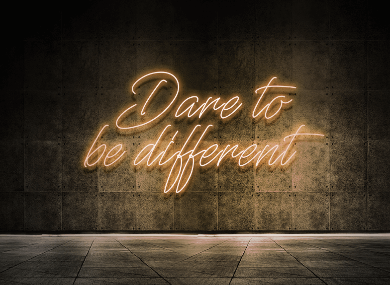 Dare to be different