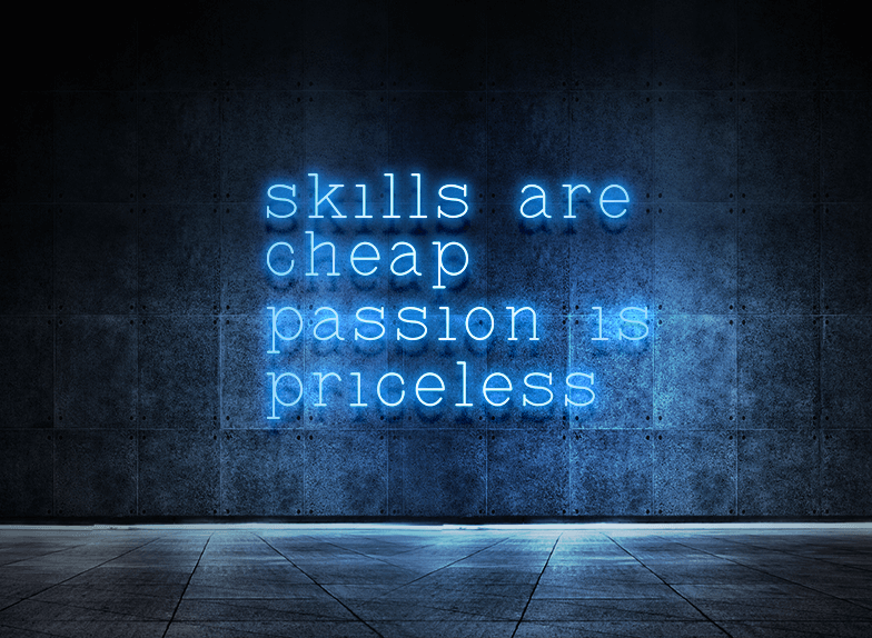 Skills are cheap