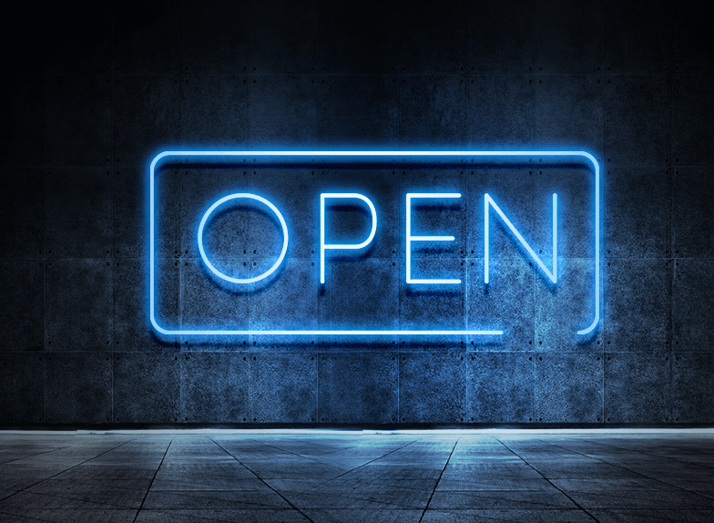 Open