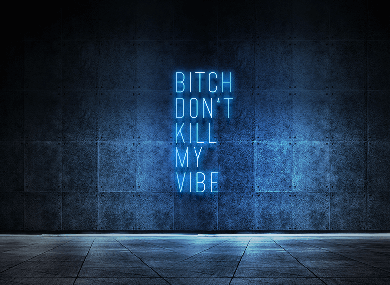 Bitch don't kill my vibe