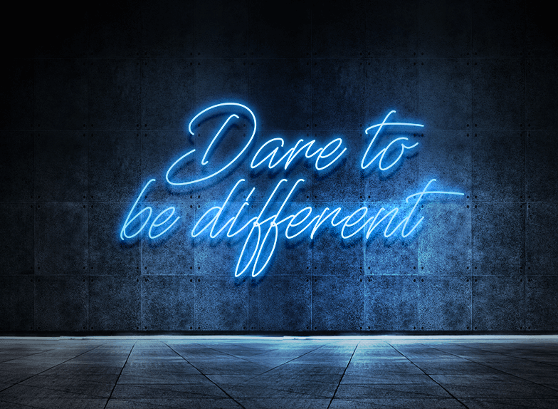 Dare to be different