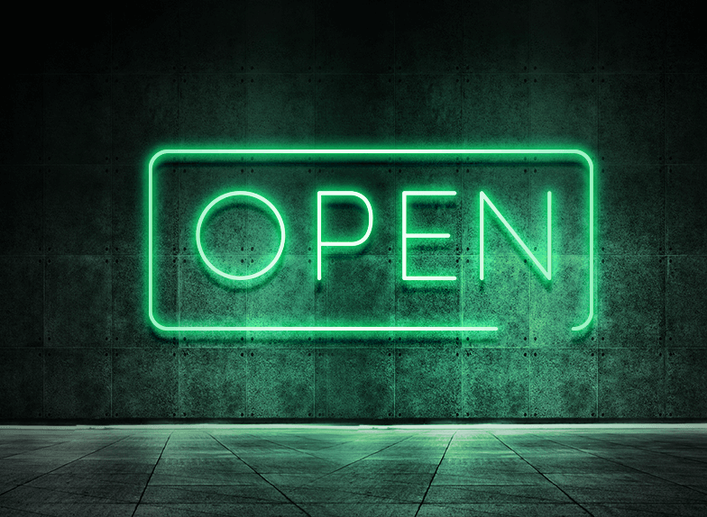 Open