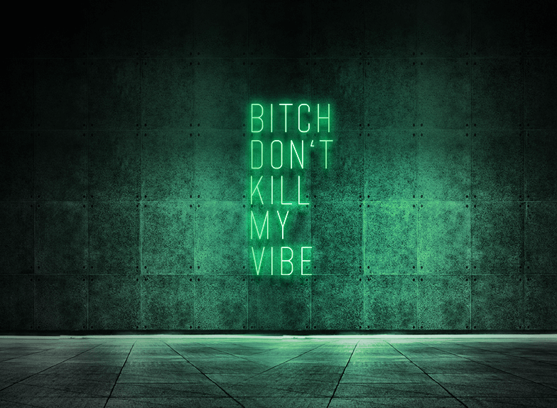 Bitch don't kill my vibe