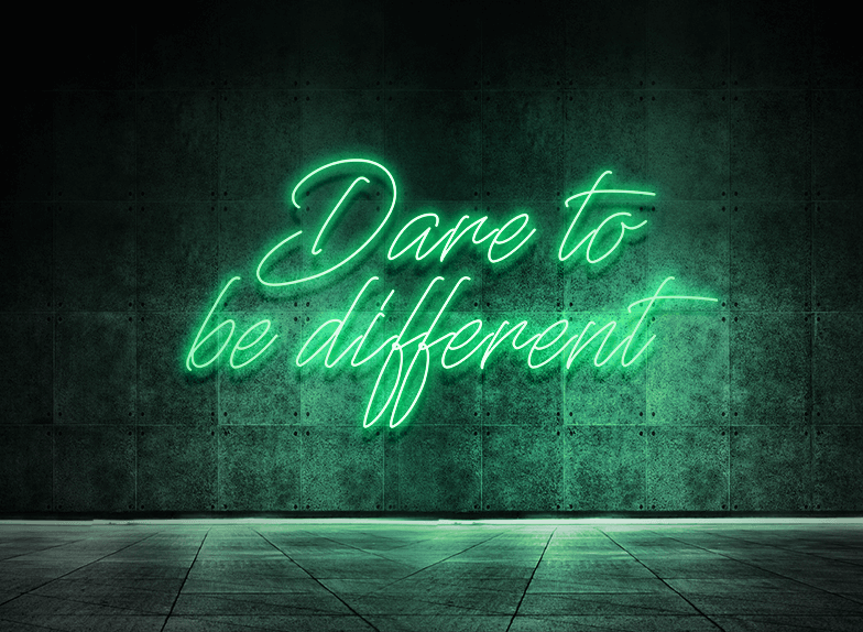 Dare to be different
