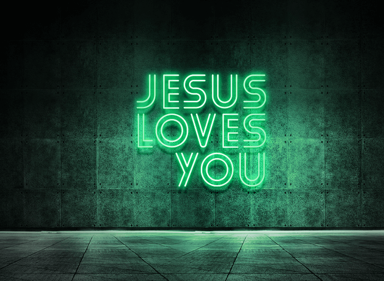 Jesus loves you