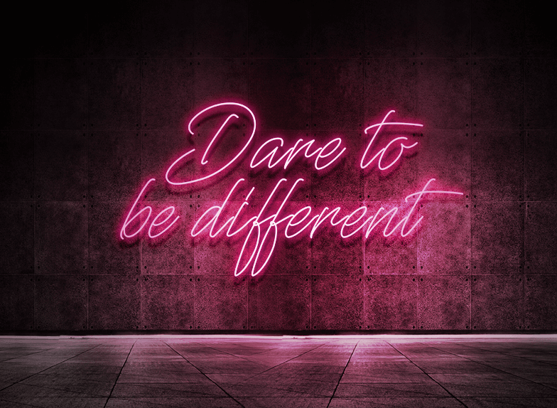 Dare to be different