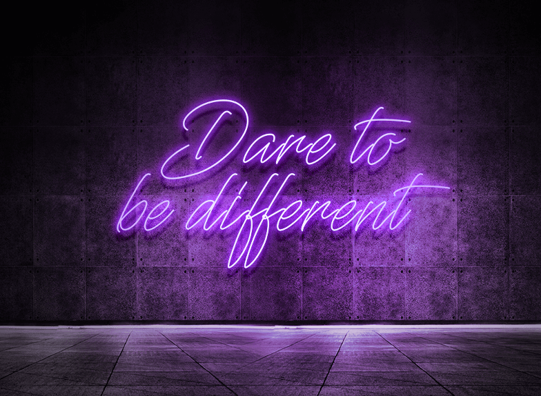 Dare to be different