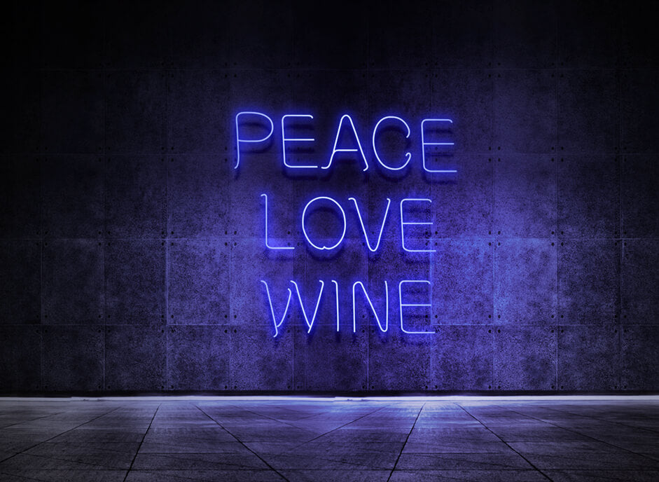 Peace Love Wine