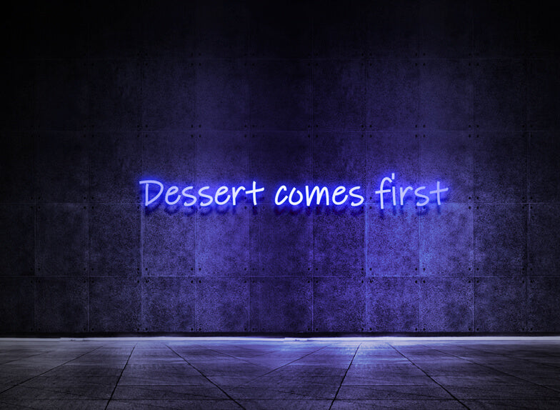 Dessert comes first