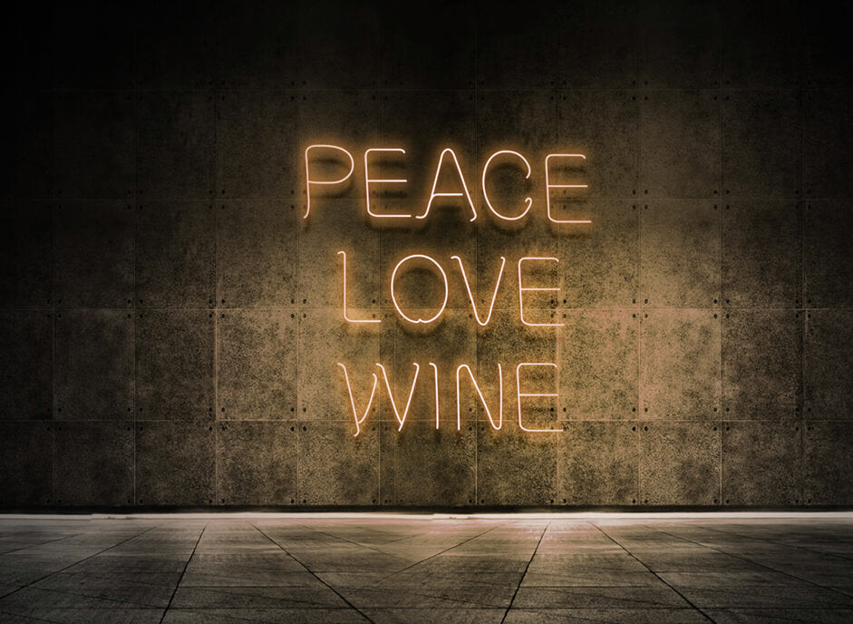 Peace Love Wine