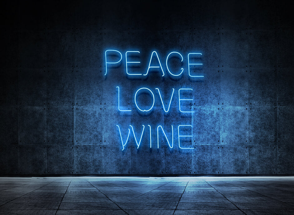 Peace Love Wine