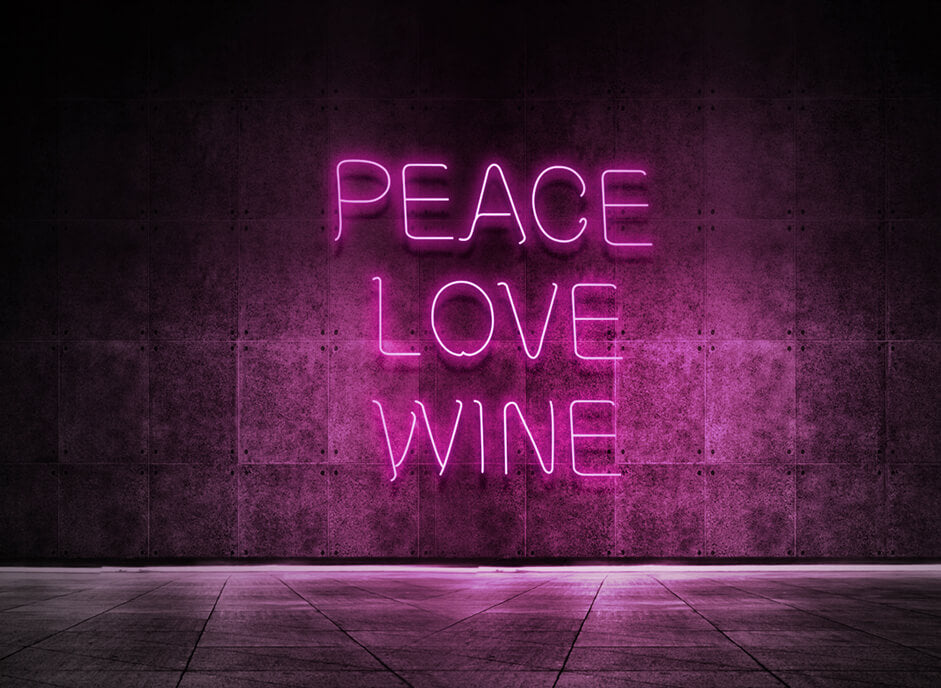 Peace Love Wine
