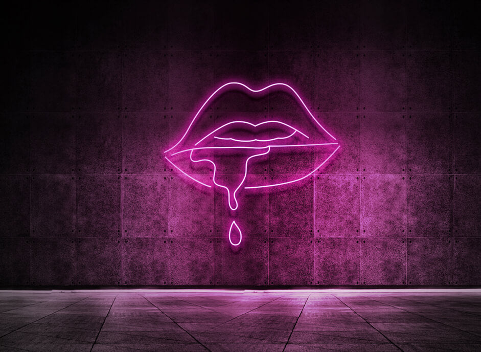 TROPFENDE LIPPEN