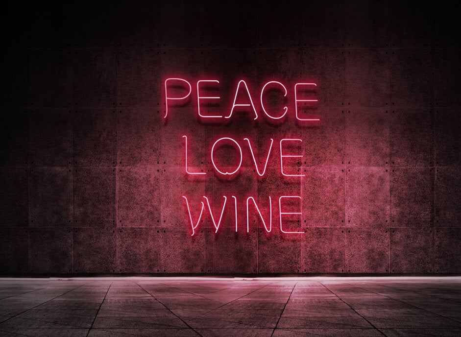 Peace Love Wine