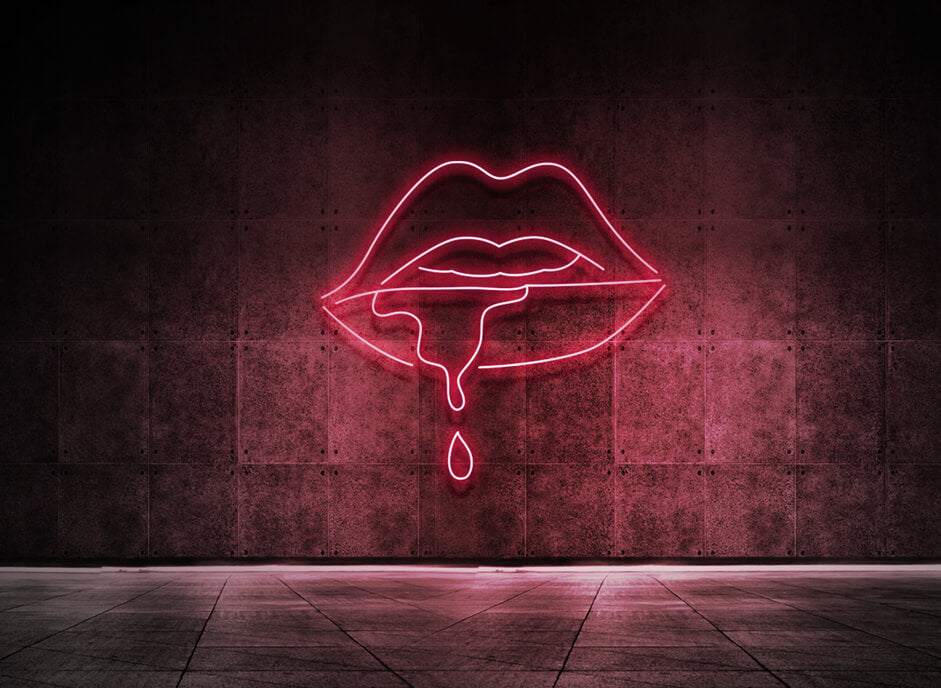 TROPFENDE LIPPEN