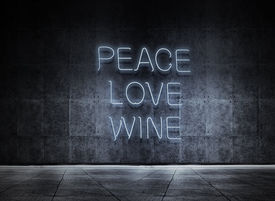 Peace Love Wine