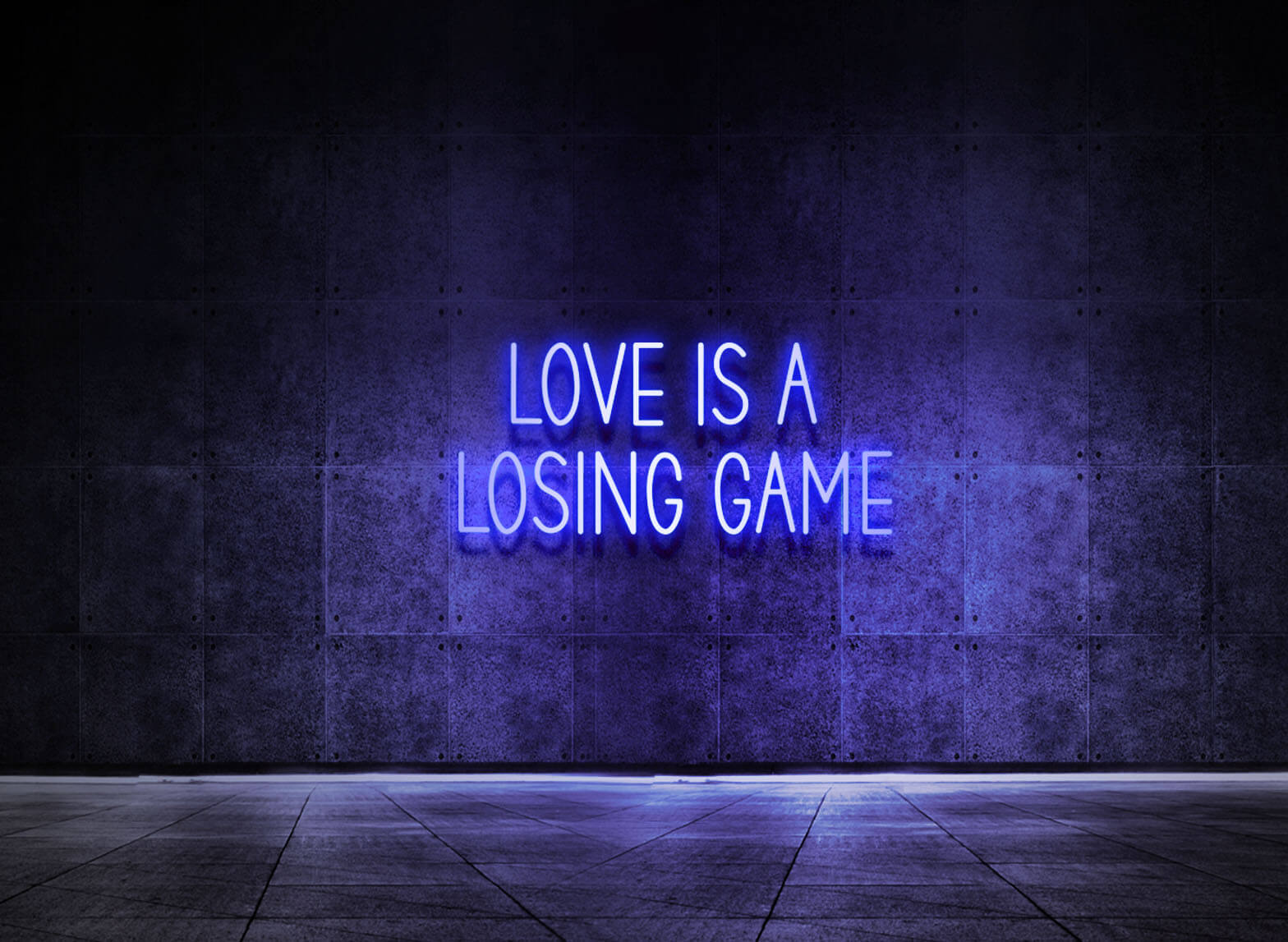 LOVE IS A LOSING GAME