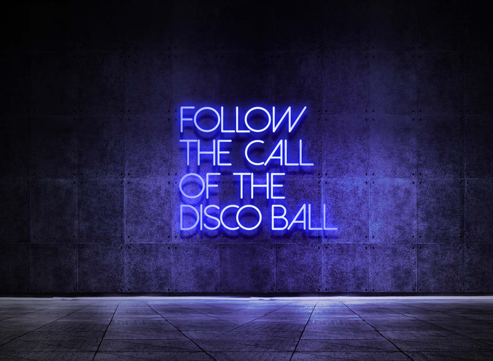 FOLLOW THE CALL OF THE DISCO BALL