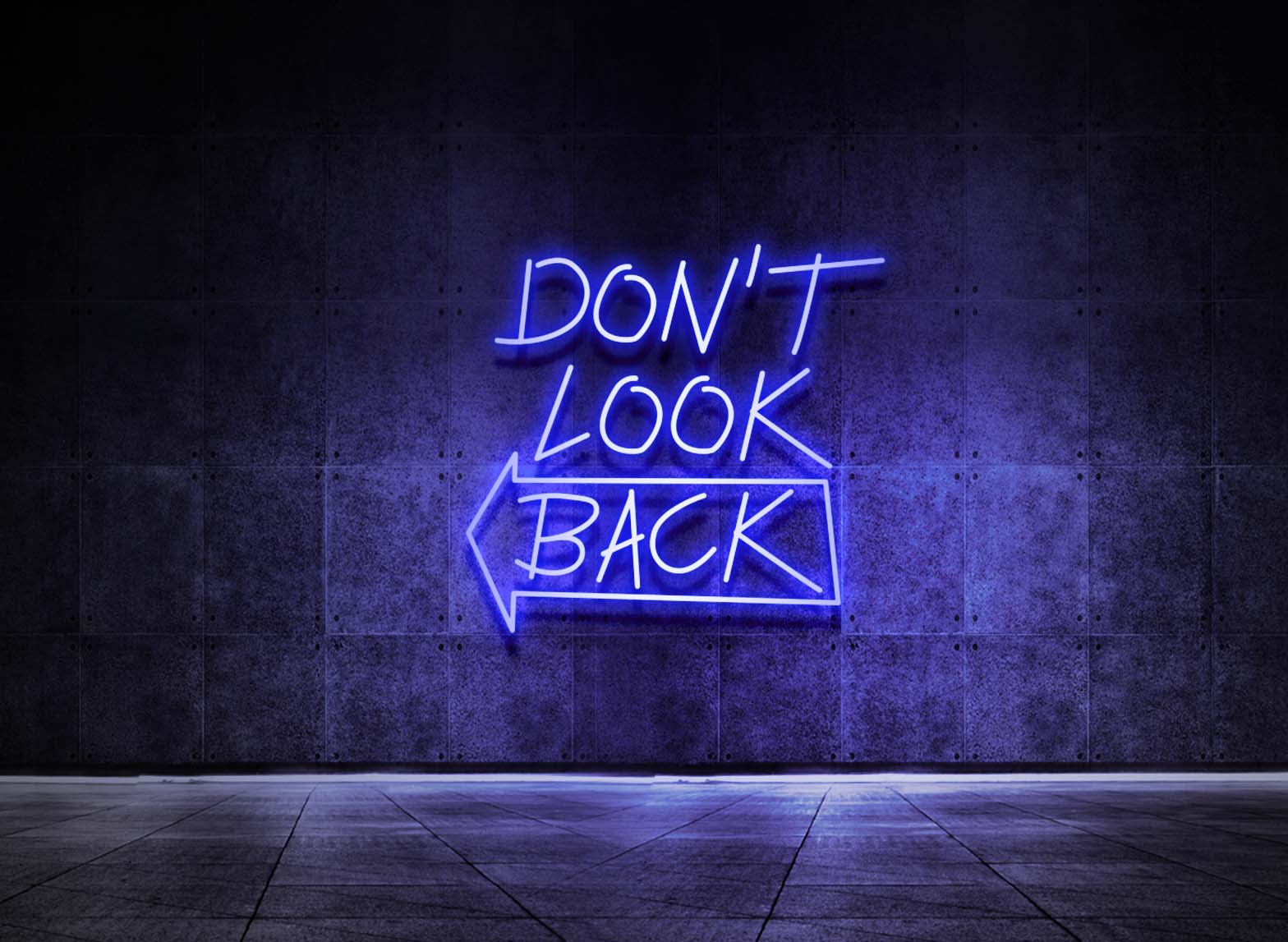 DON'T LOOK BACK