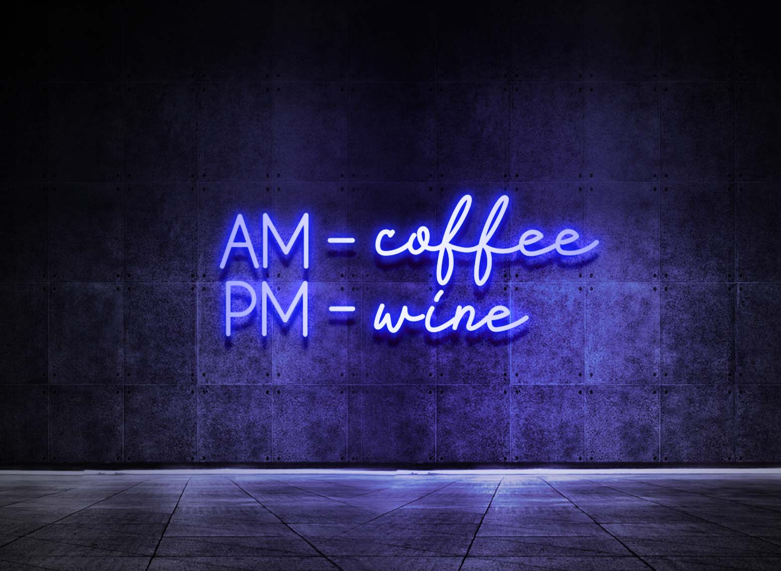 AM Coffee - PM Wine
