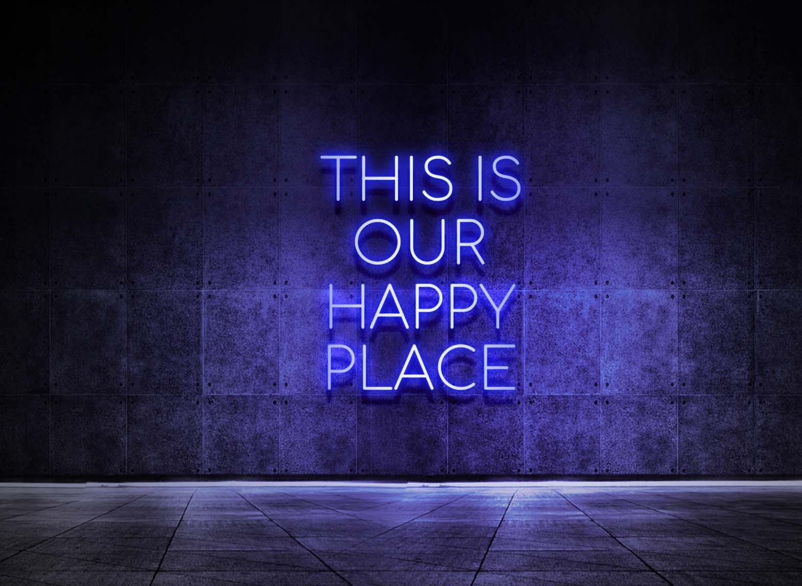 THIS IS OUR HAPPY PLACE