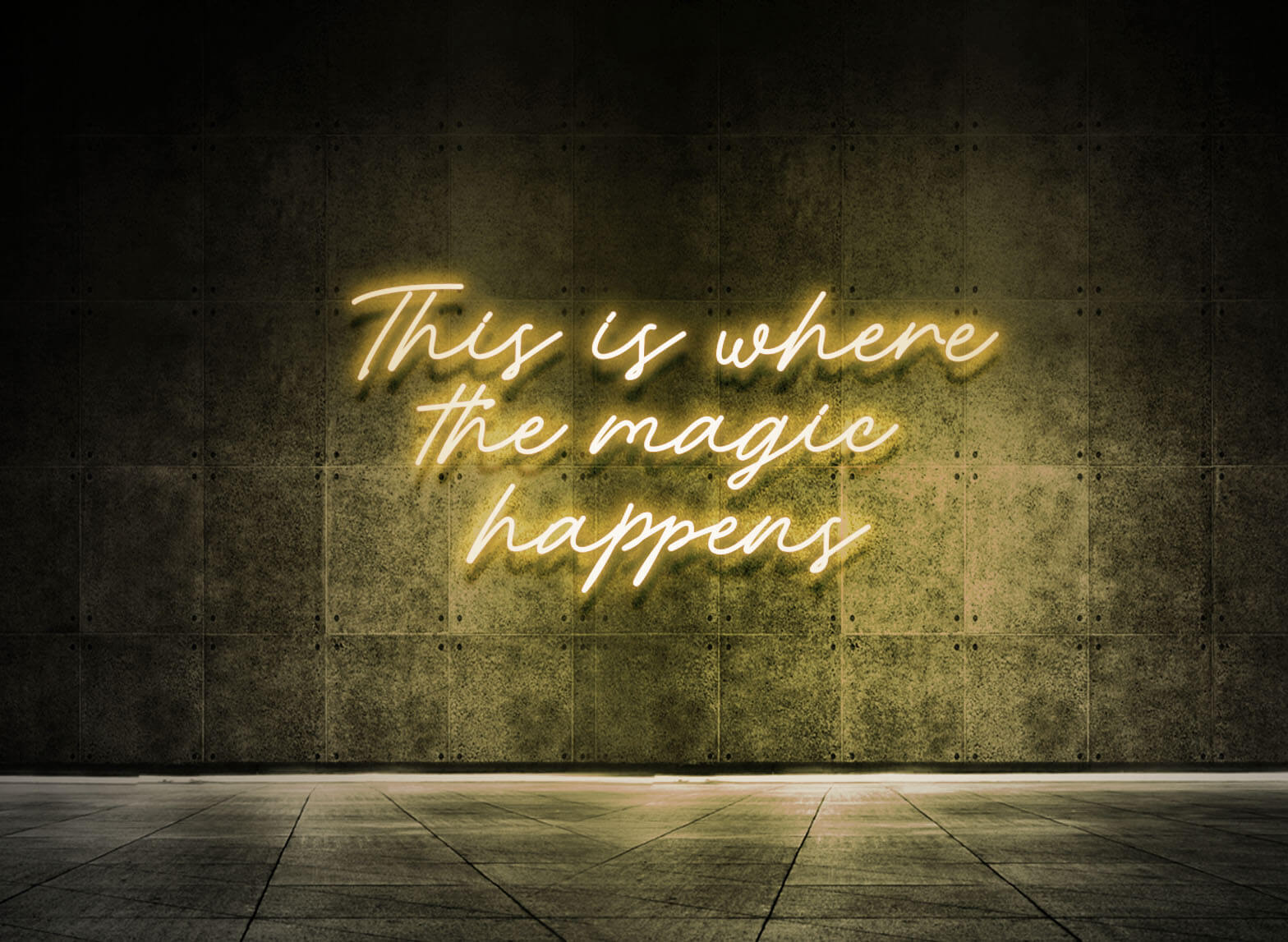 THIS IS WHERE THE MAGIC HAPPENS