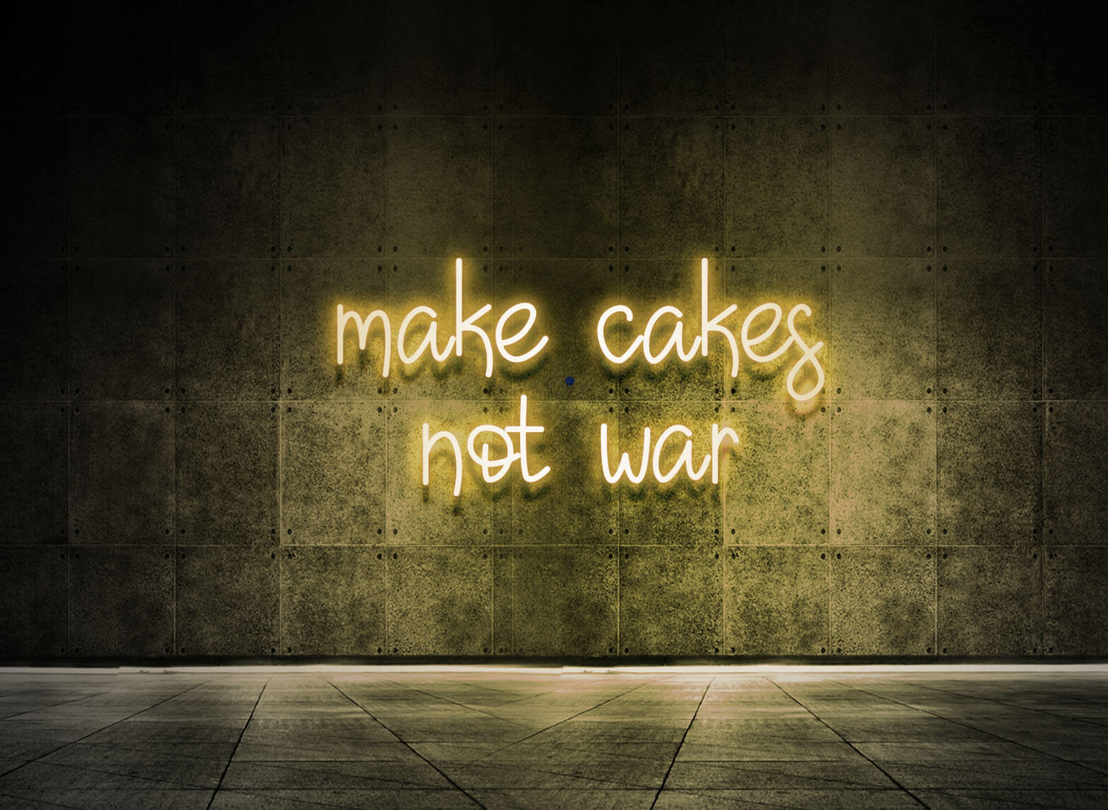 make cakes not war