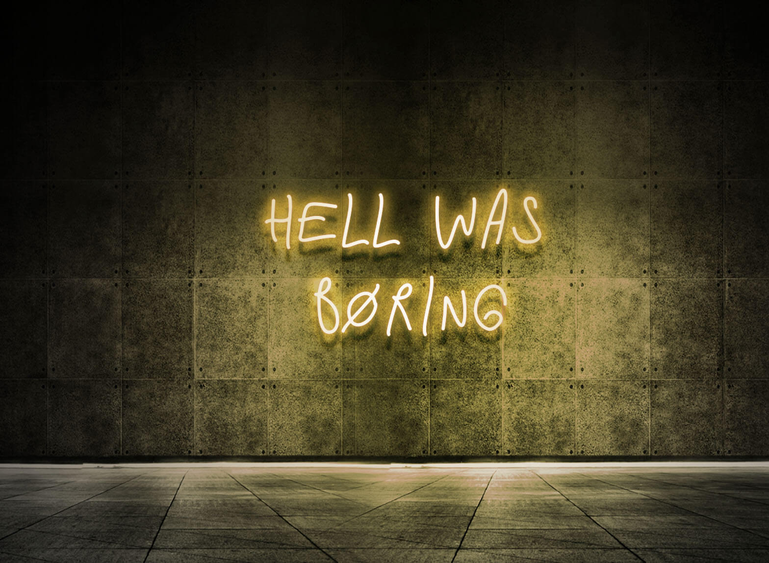 HELL WAS BORING