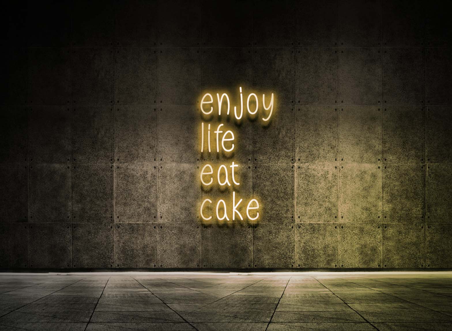 ENJOY LIFE EAT CAKE