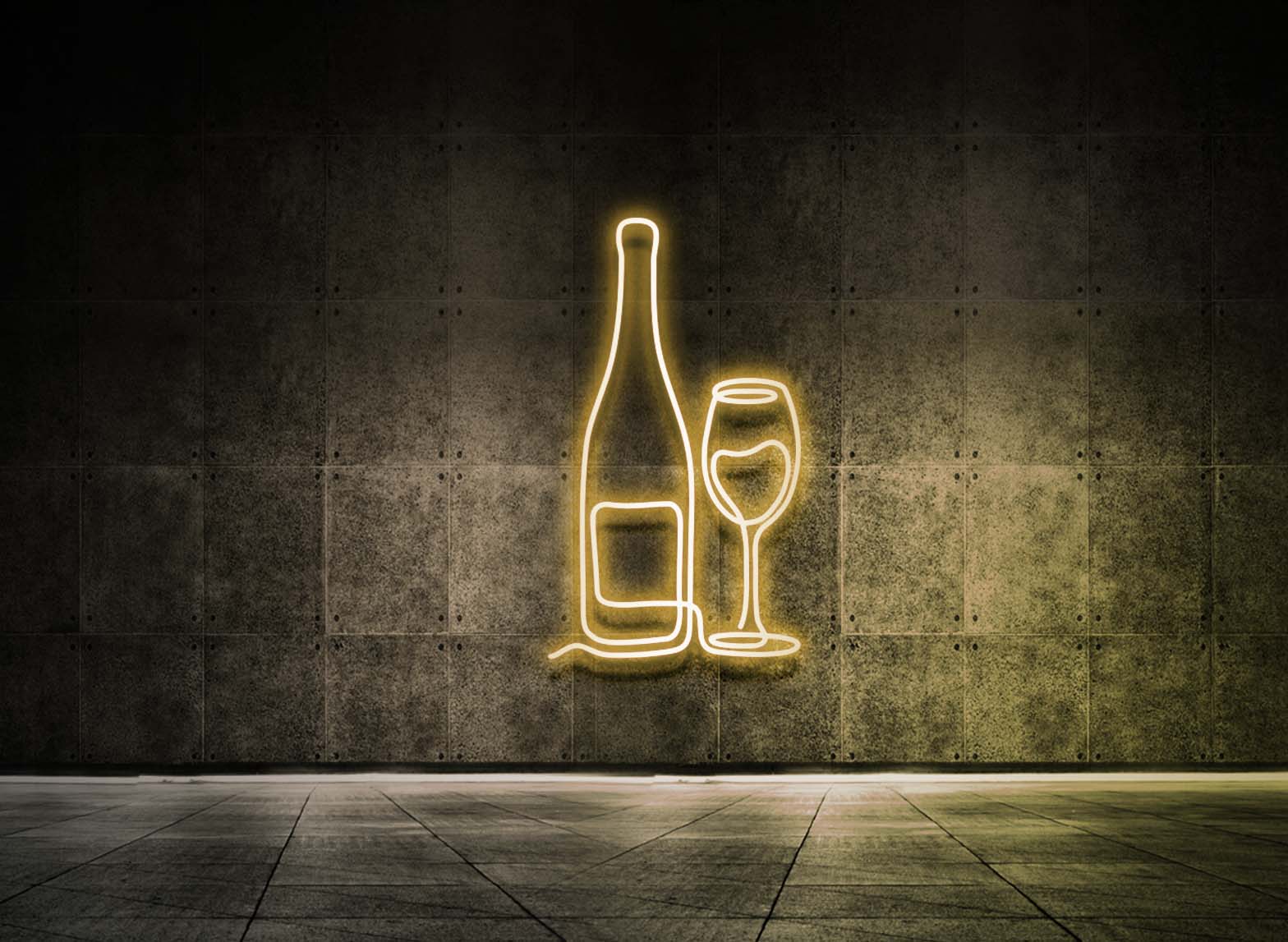 Flasche & Glas
