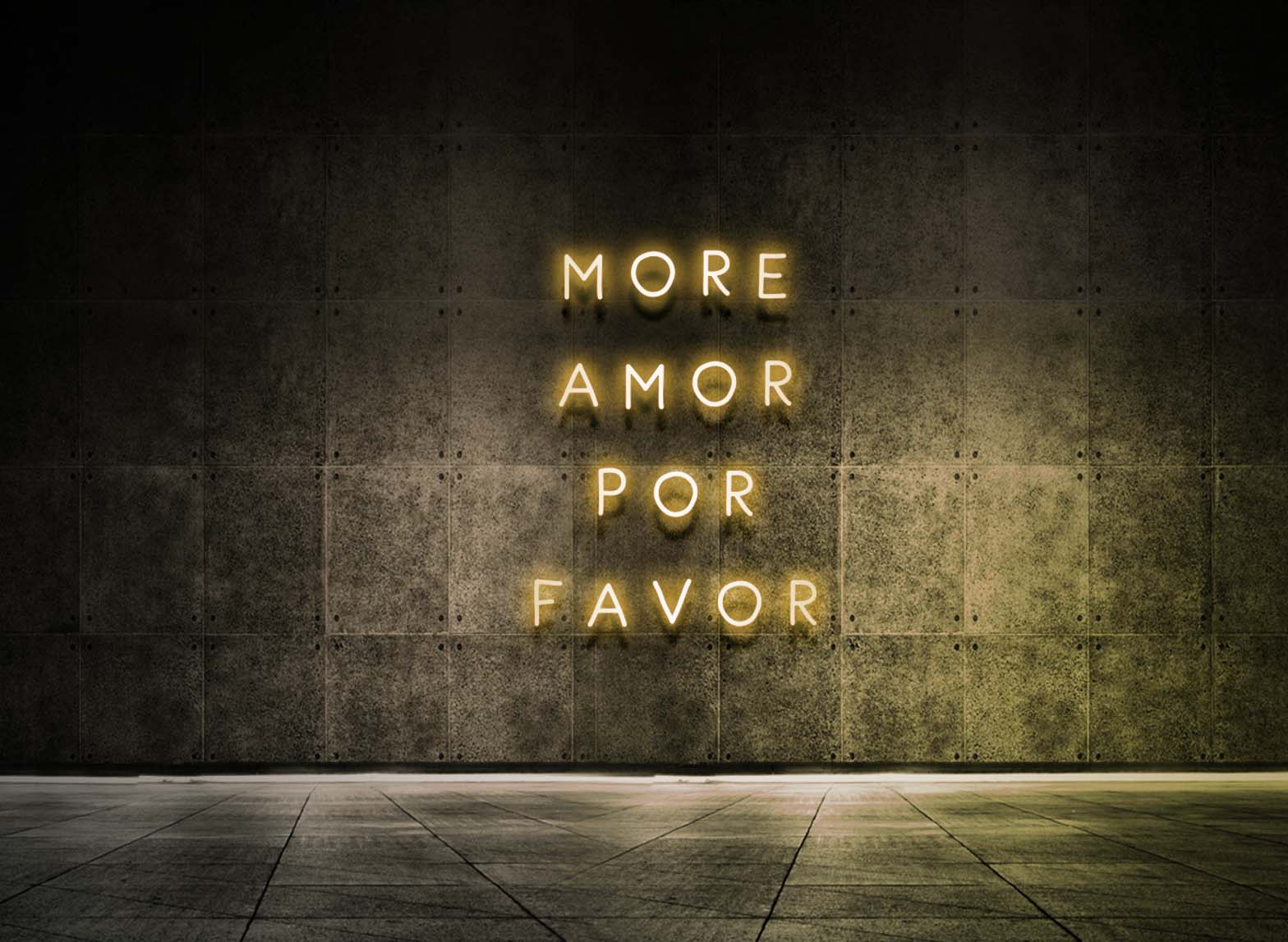 MORE AMOR POR FAVOR