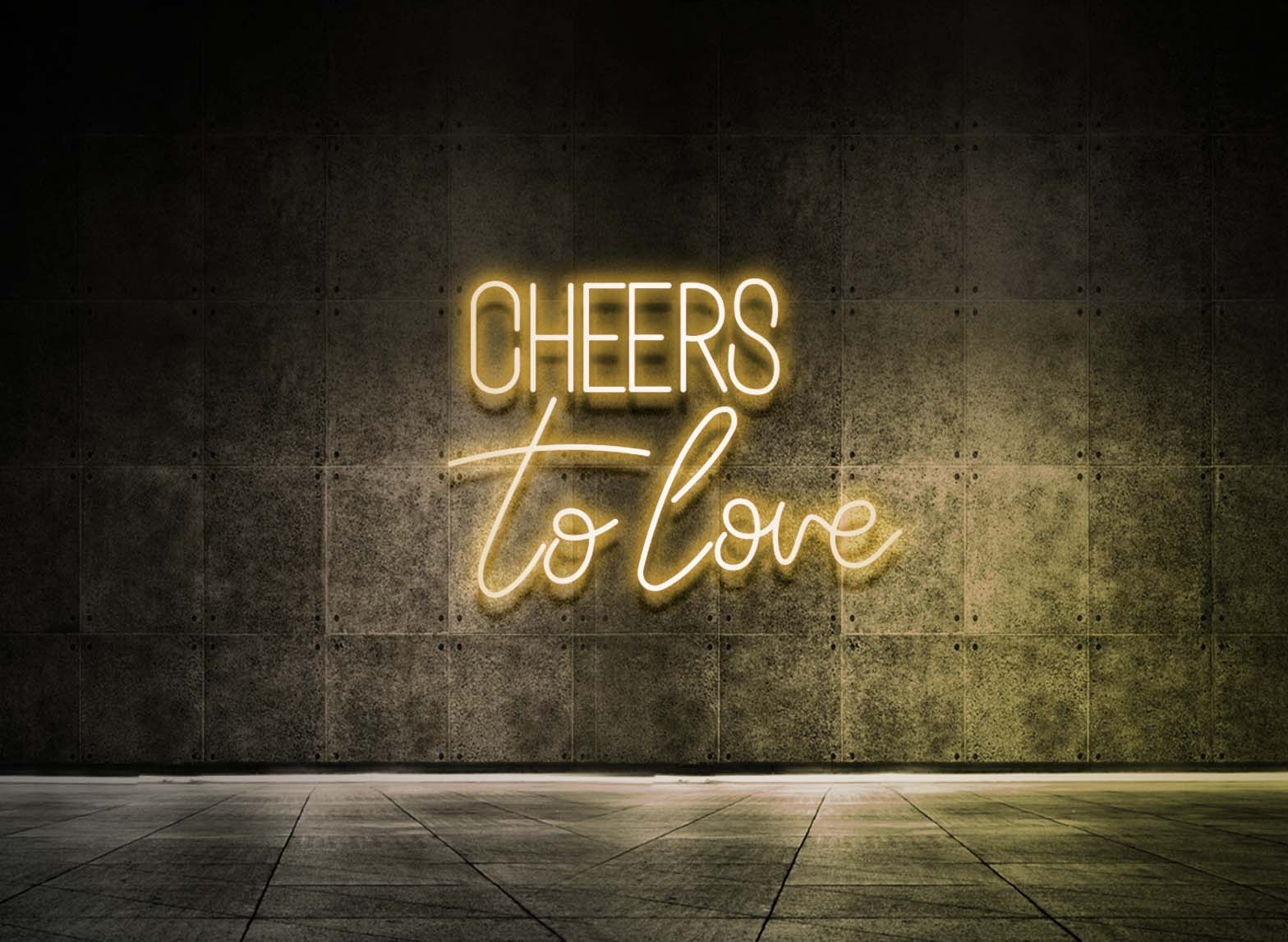 CHEERS TO LOVE