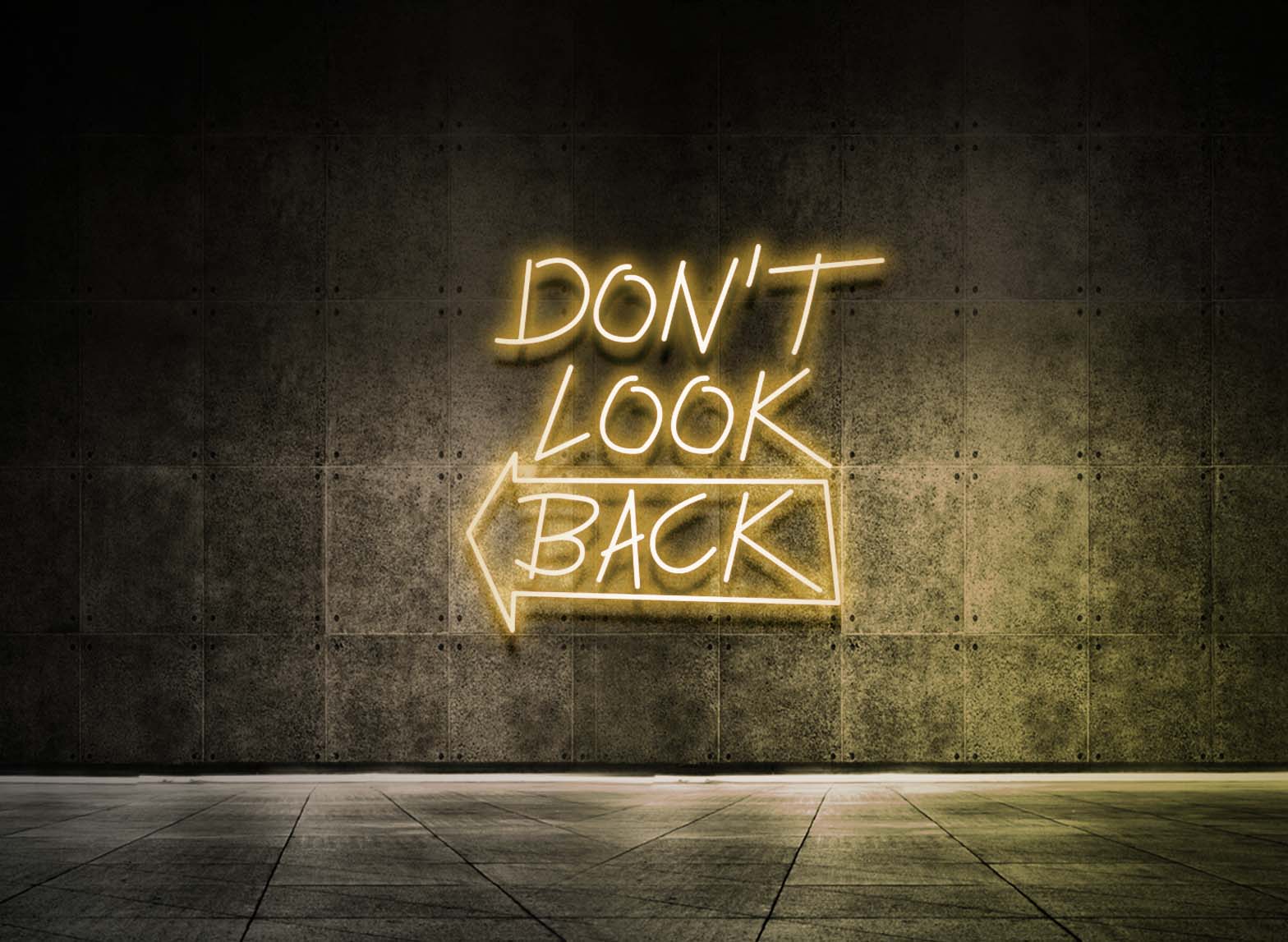 DON'T LOOK BACK