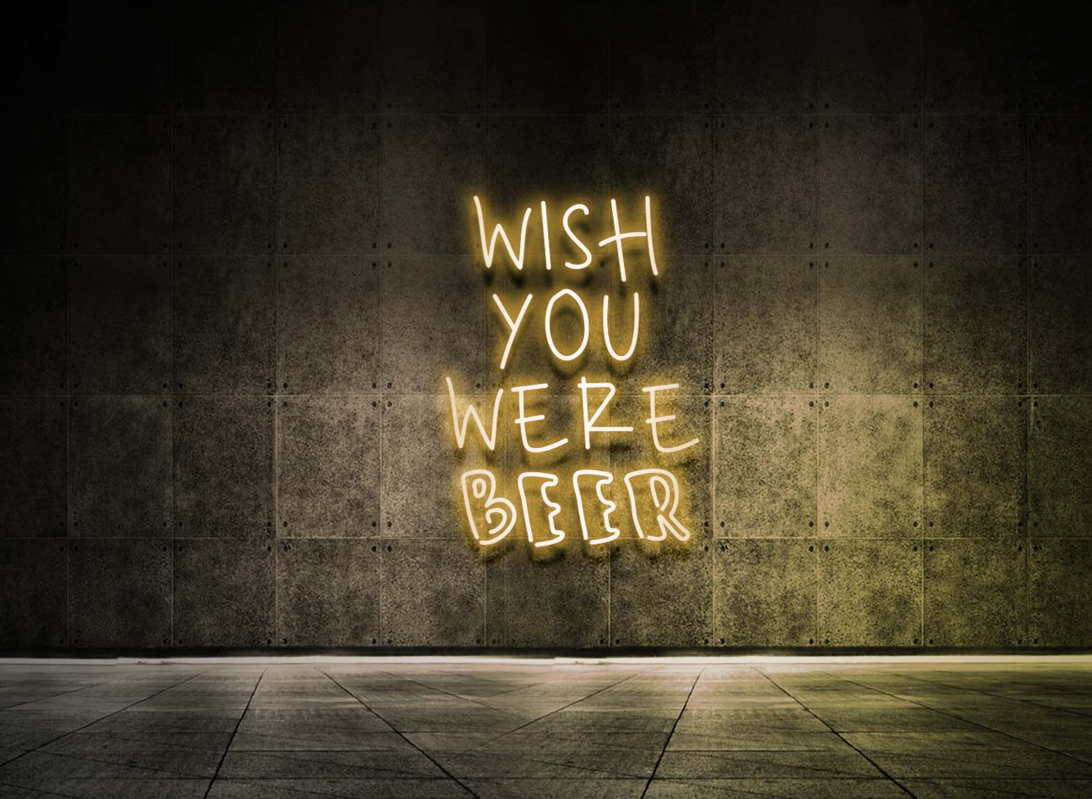 WISH YOU WERE BEER