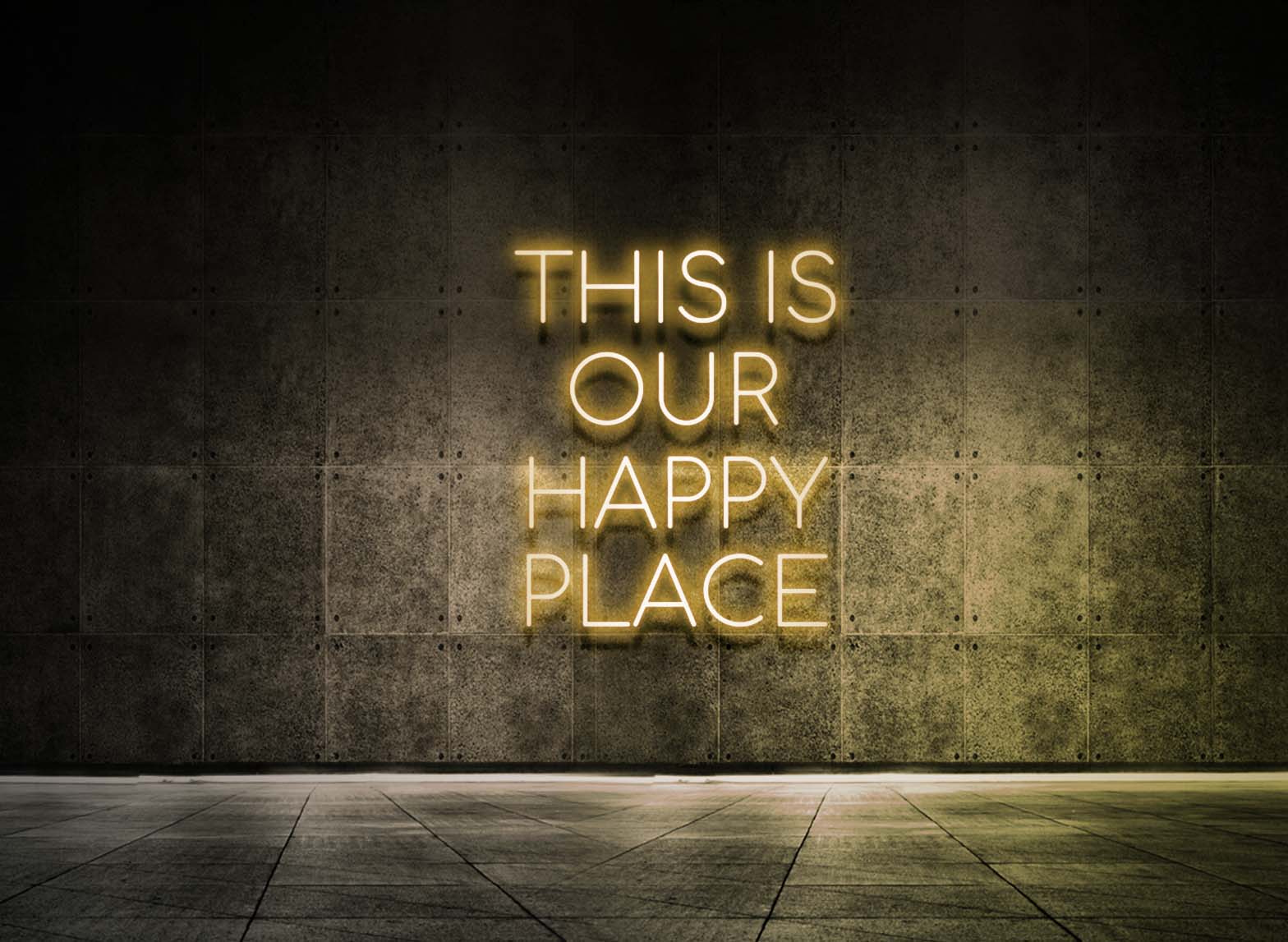 THIS IS OUR HAPPY PLACE