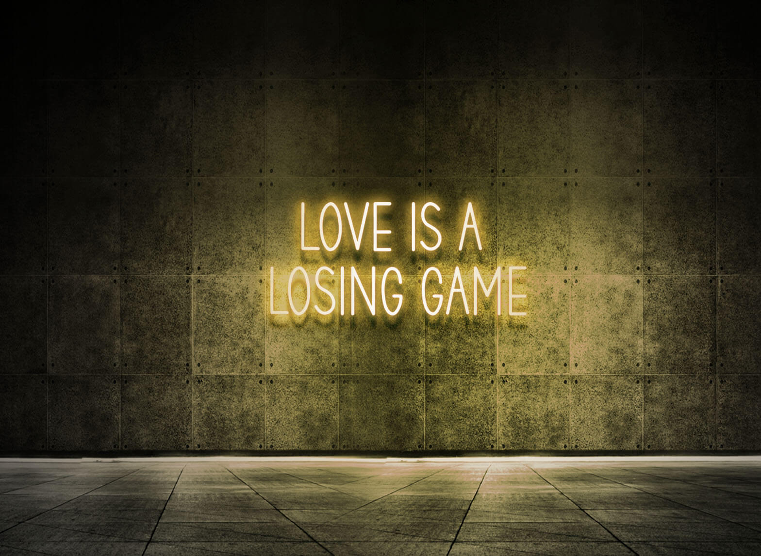 LOVE IS A LOSING GAME