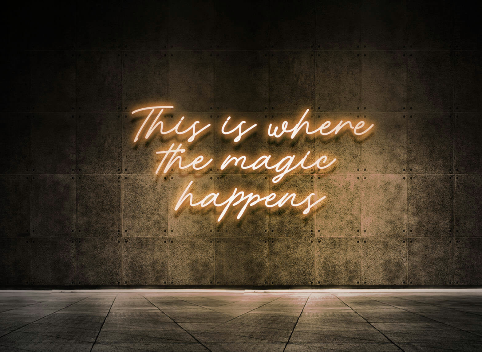 THIS IS WHERE THE MAGIC HAPPENS