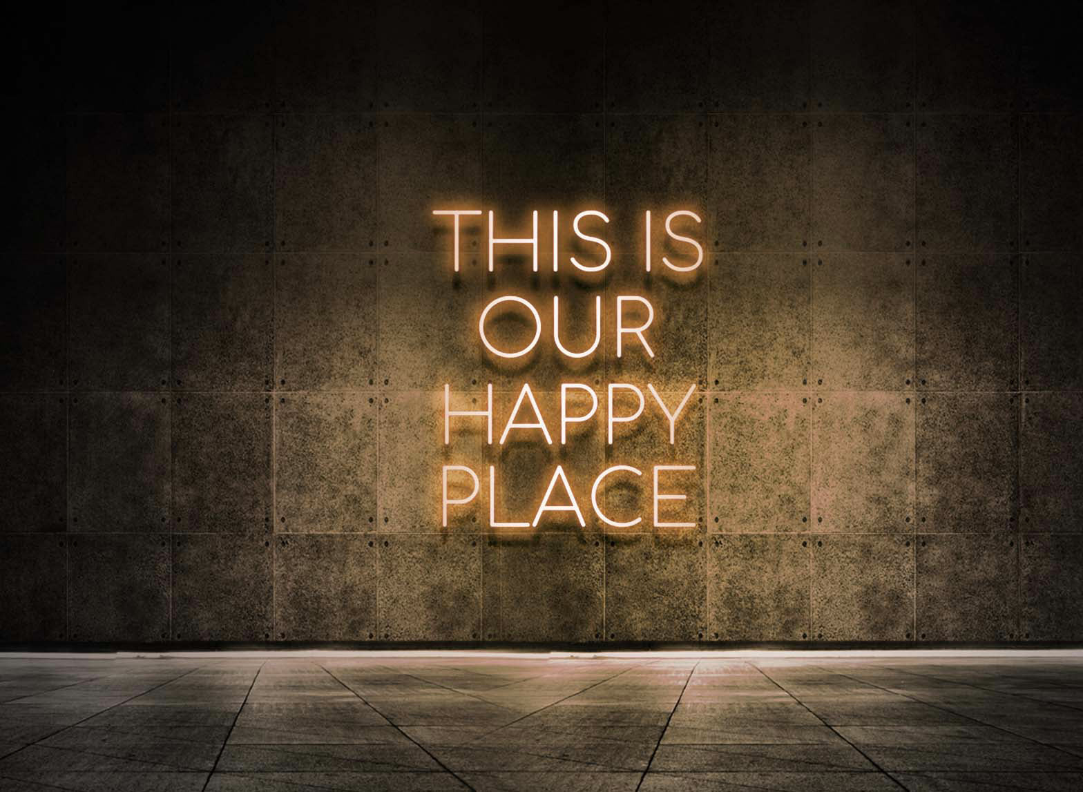 THIS IS OUR HAPPY PLACE