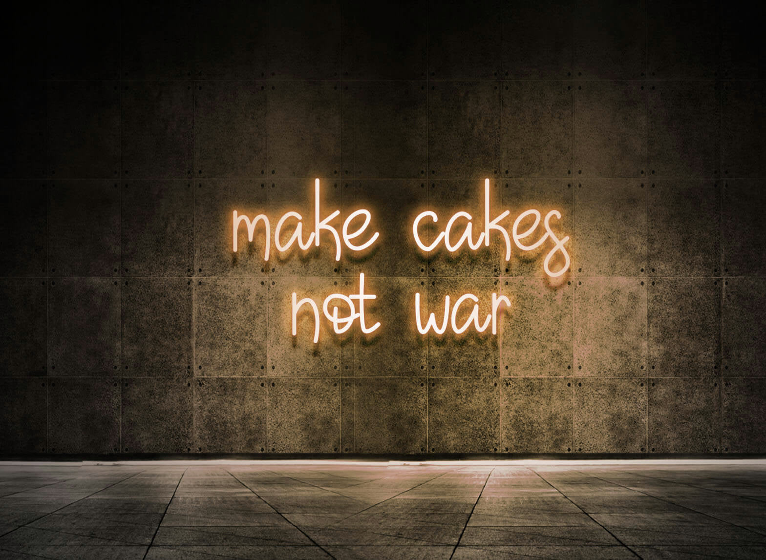 make cakes not war