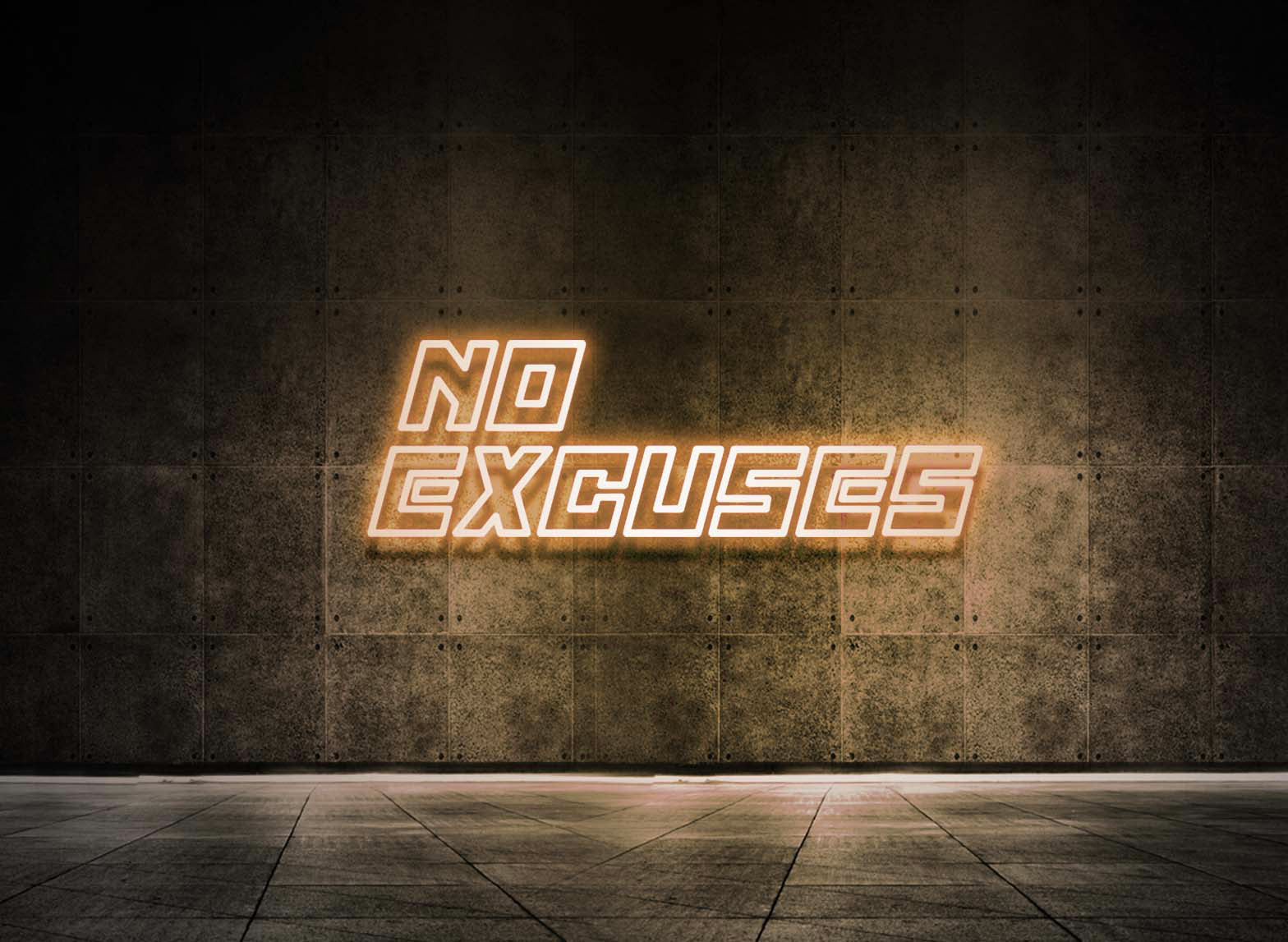 NO EXCUSES