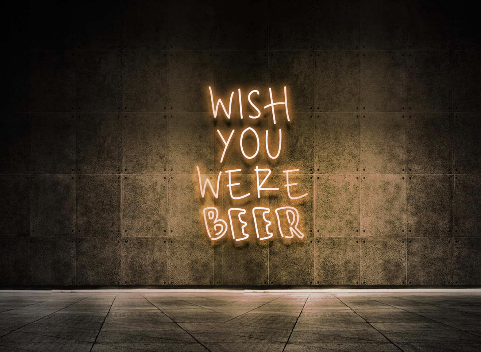 WISH YOU WERE BEER