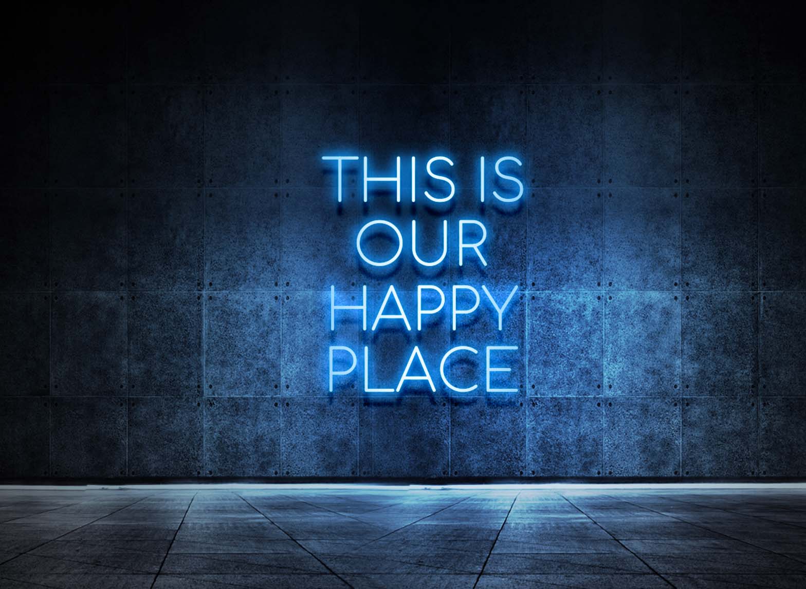 THIS IS OUR HAPPY PLACE