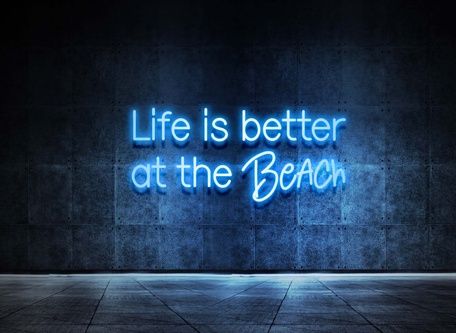 LIFE IS BETTER AT THE BEACH