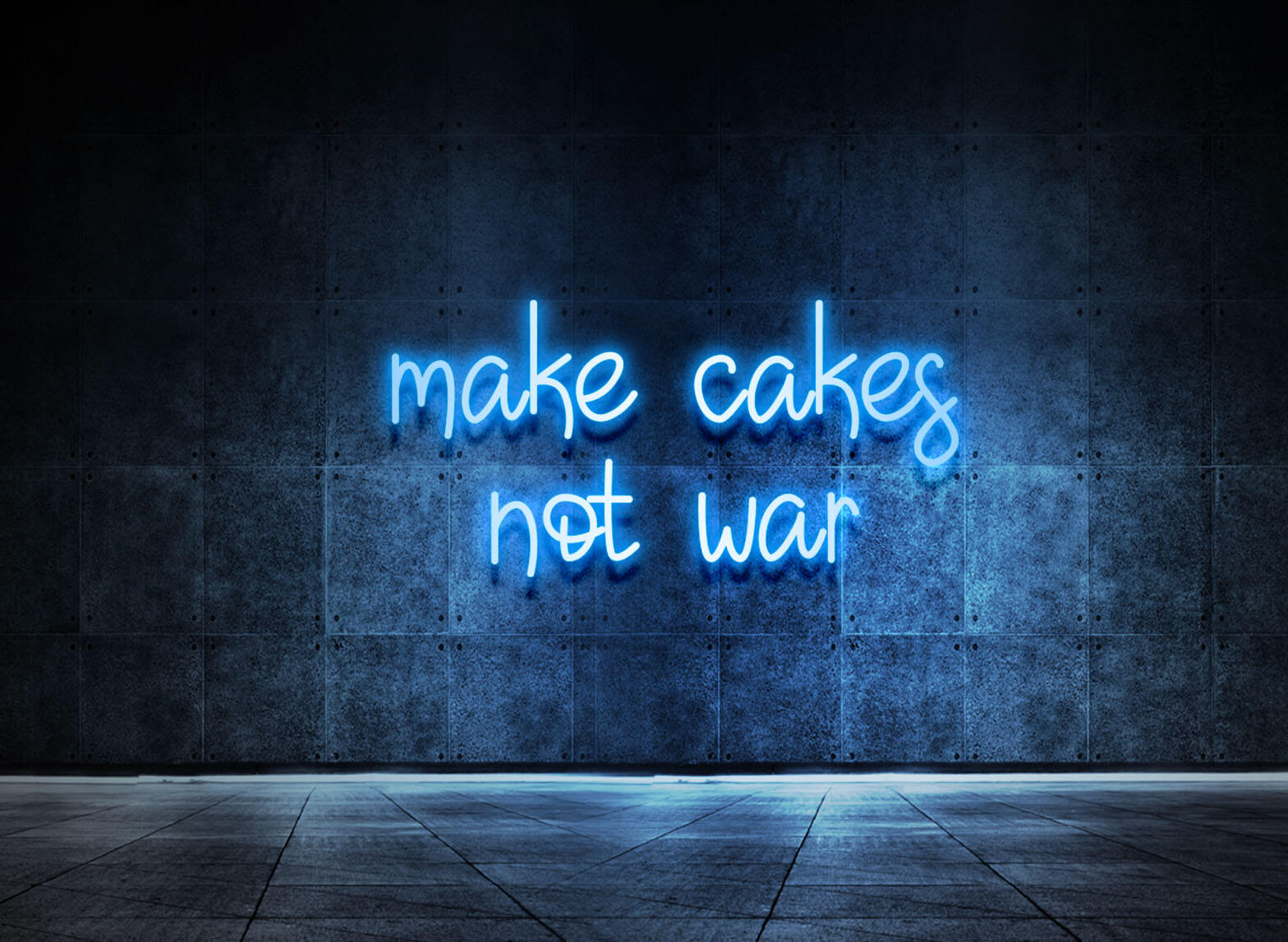 make cakes not war