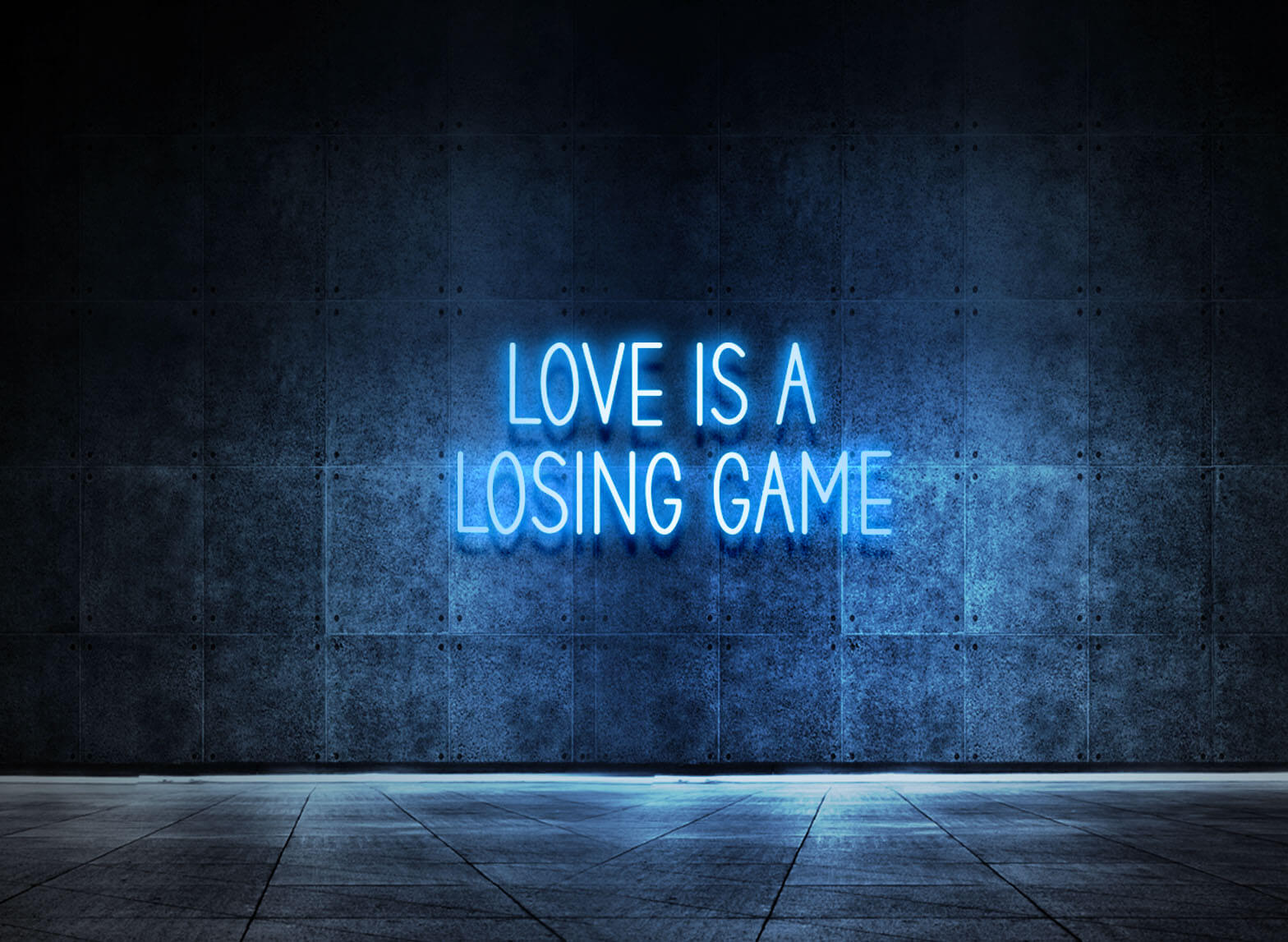 LOVE IS A LOSING GAME