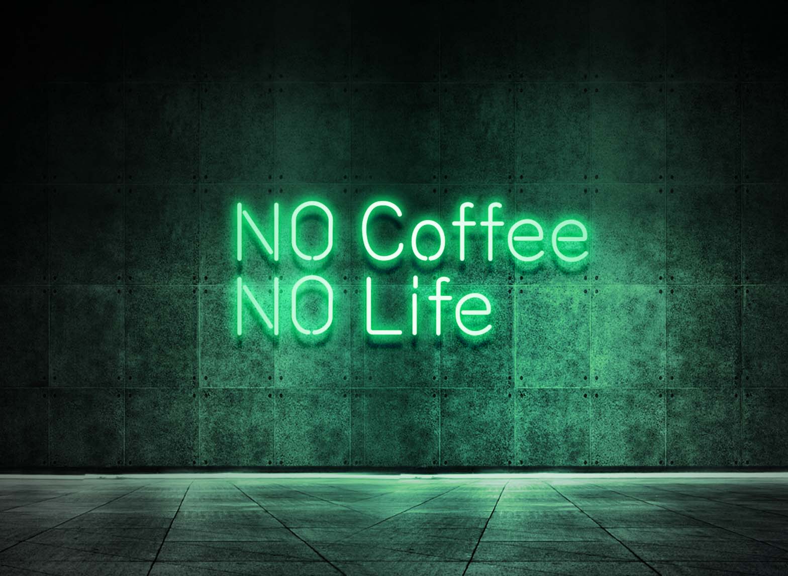 NO COFFEE NO LIFE