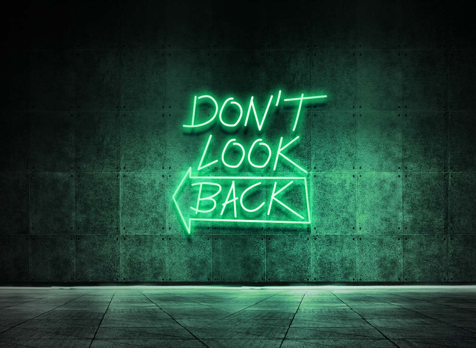 DON'T LOOK BACK